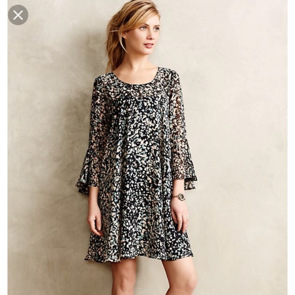 Anthropologie Droplets Dress